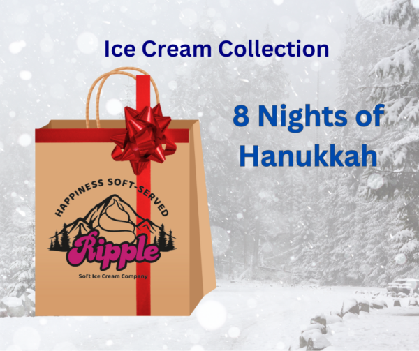 8 Nights of Hanukkah ice cream collection surprise gift bag image