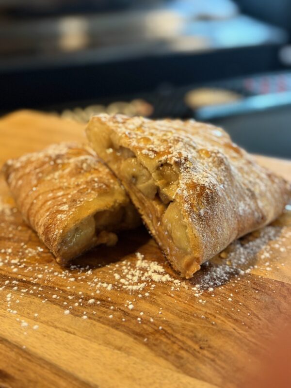 The Elvis Dessert Calzone