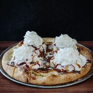 Apple Pie a la Mode Pizza