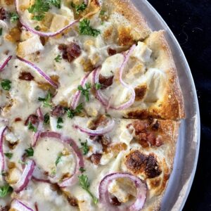 Chicken Bacon Ranch Pizza